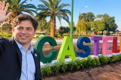 El gobernador axel kicillof visitará castelli el próximo lunes 19