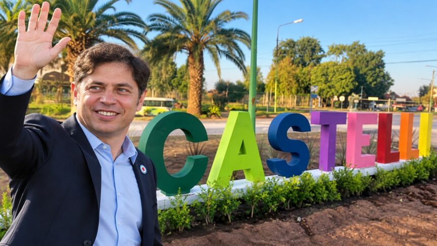 El gobernador axel kicillof visitará castelli el próximo lunes 19