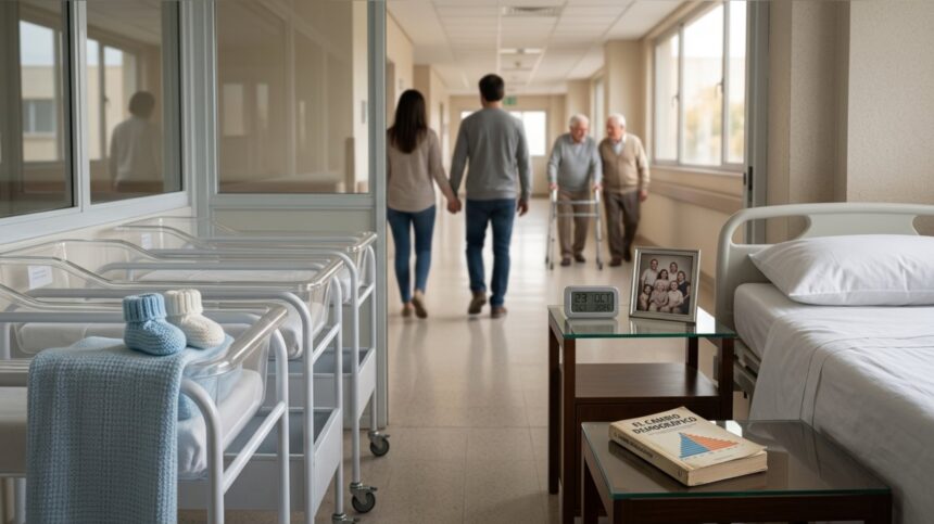 Cae un 46% la natalidad en el país y advierten que quedan solo 10 años para adaptar la economía