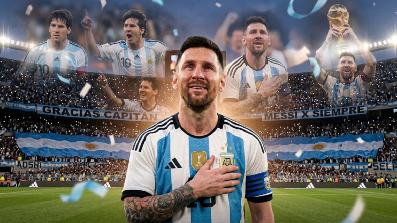 Fin de una era dorada: lionel messi se despide de la selección tras 21 años de historia