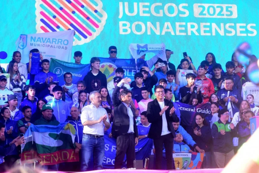 Kicillof encabezará hoy la apertura de los juegos bonaerenses en mar del plata