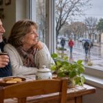 Primer día hábil de la semana con cielo gris, lloviznas y temperaturas frescas