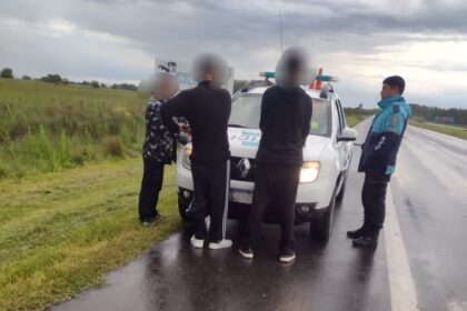 Detuvieron en chascomús a tres menores que se habían fugado del centro de contención de dolores